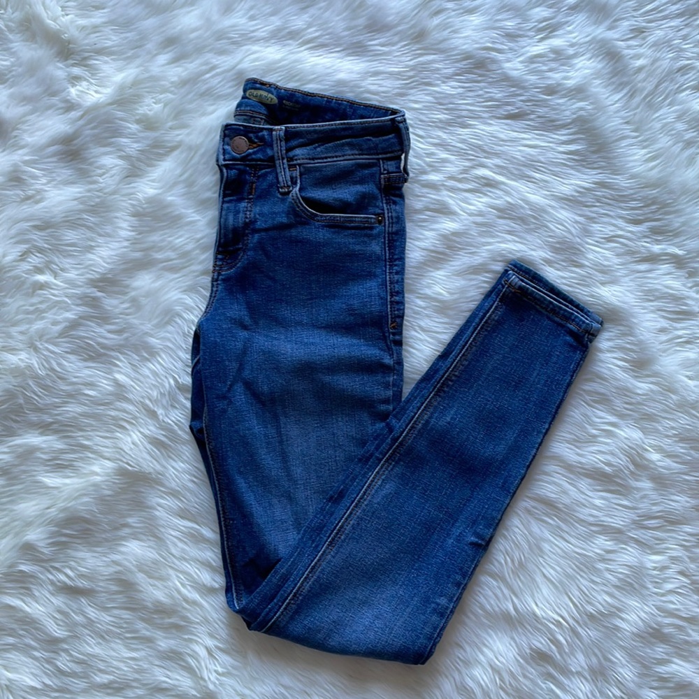 Old Navy Skinny Rockstar Jeans Medium Wash Size 0